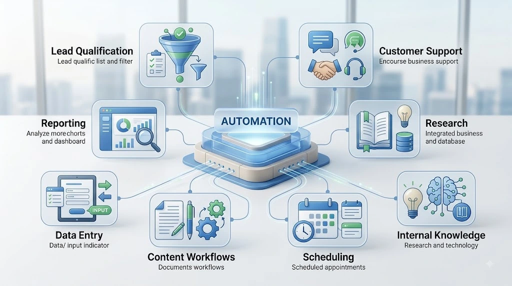 AI and automation use cases for small business operations