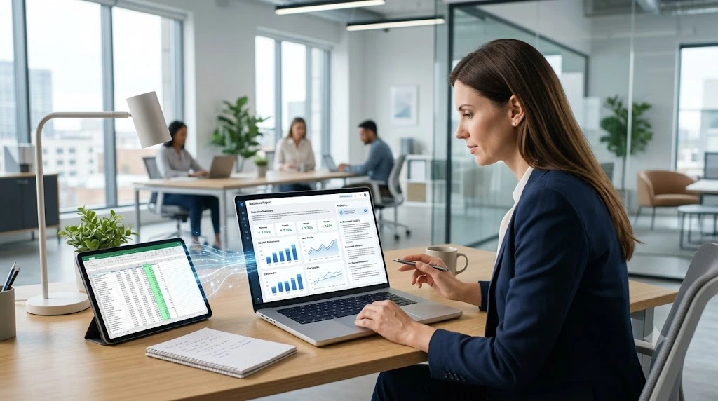 Best AI tools for creating business reports and summaries in 2026