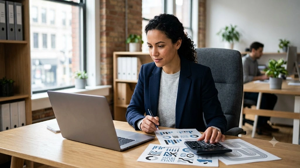 Small-business break-even point