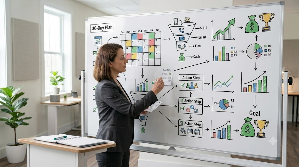 30-day small business revenue growth plan