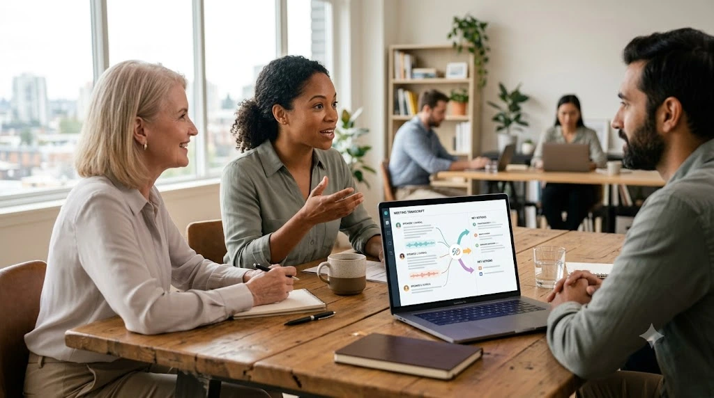 AI meeting notes for small business teams
