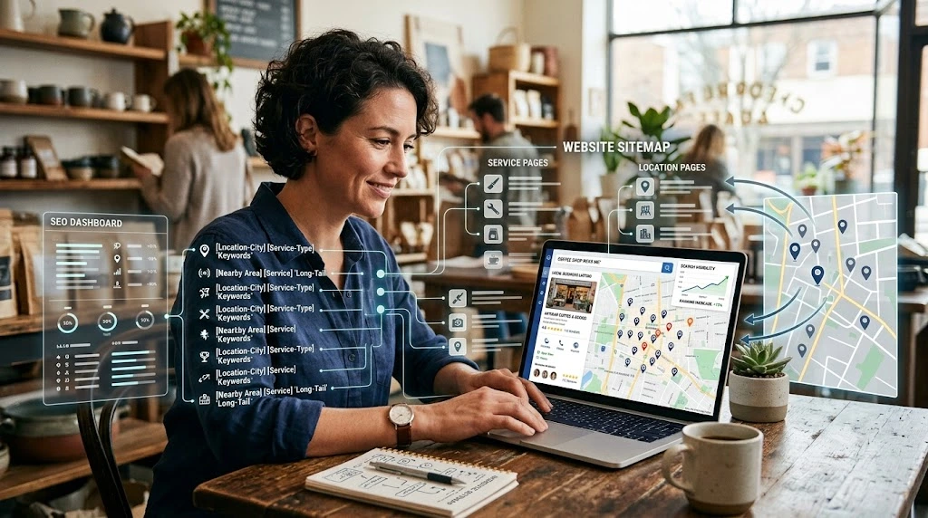 Local keyword research for small business website