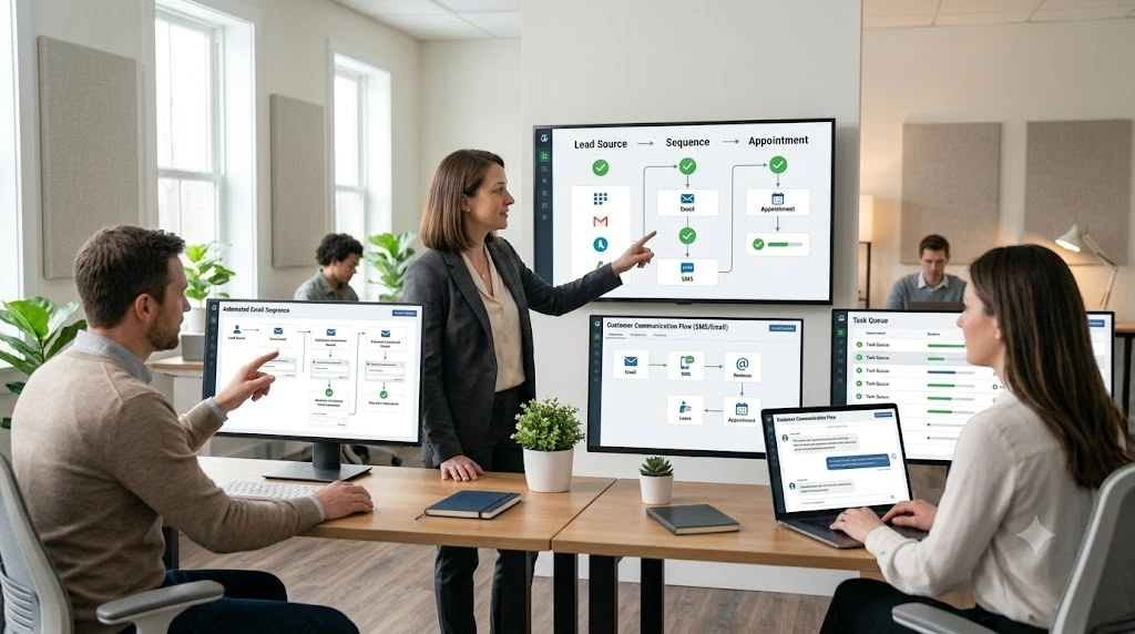 small business revenue automation workflow